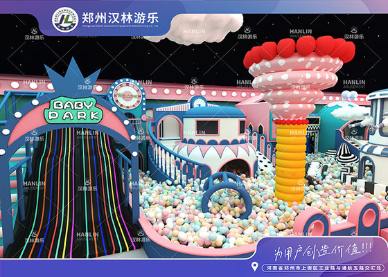 Candy Themed Customized indoor play zone equipment For Any Space