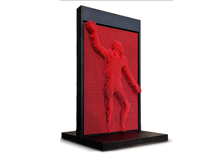 3D Art Sculpture Pin Wall Impression Toy For Wall Screen 1065*1250*2200 Mm