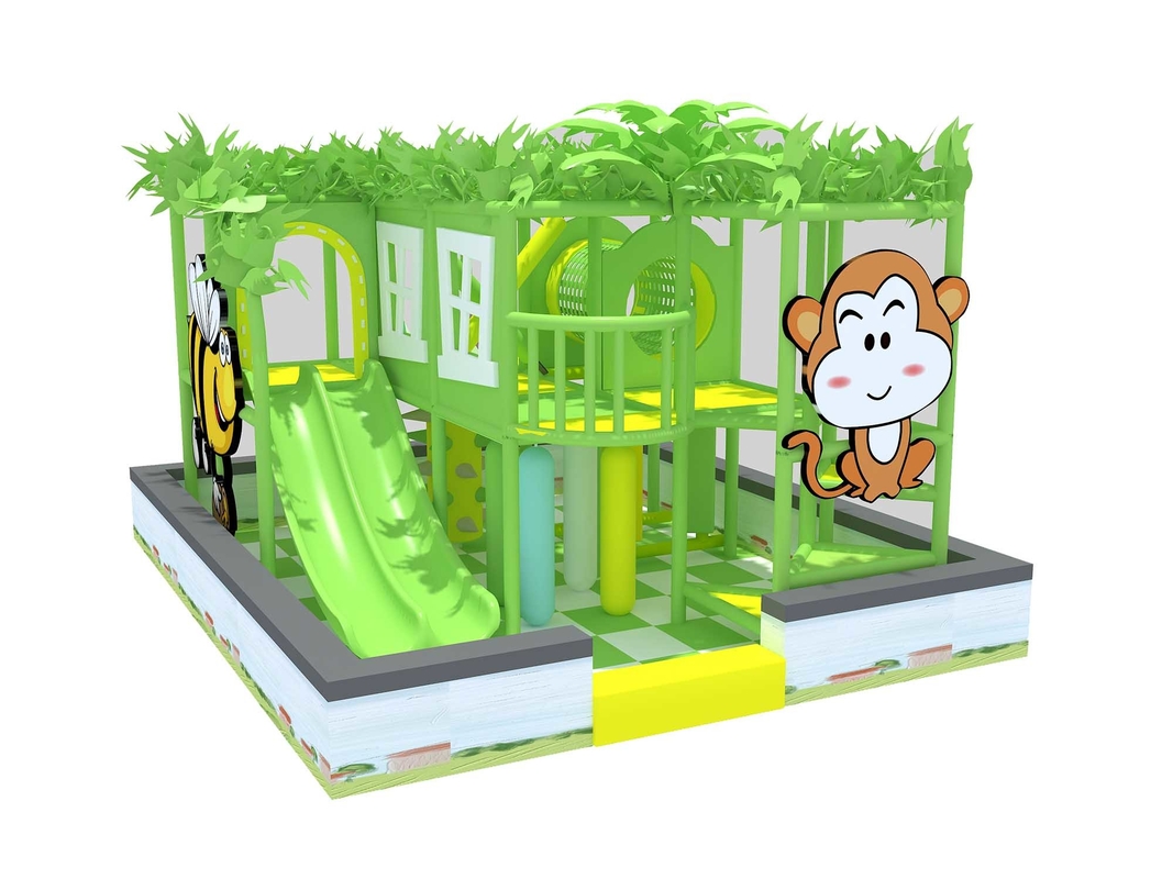 Forest Theme Adults Kids Indoor Home Playground Set Green Color