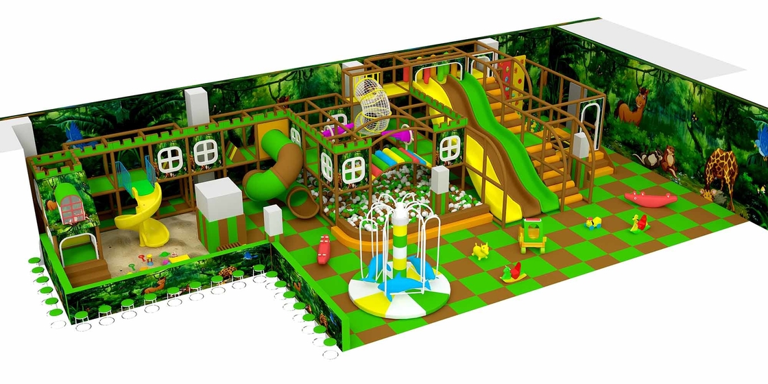 Customized Preschool Children Indoor Playground Equipment Soft Play