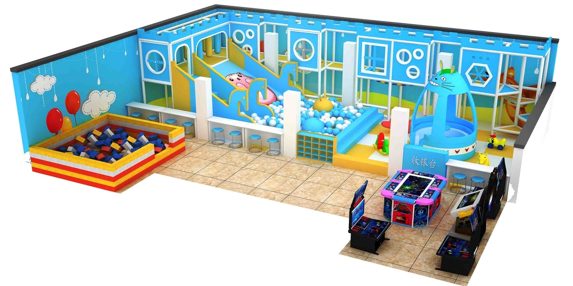 Soft Play Equipment Indoor Playground for Parent-Child Restaurant