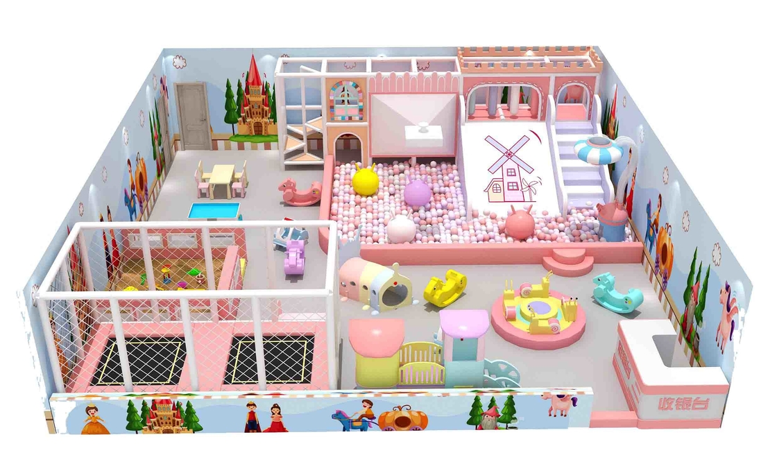 Soft Play Equipment Indoor Playground for Parent-Child Restaurant