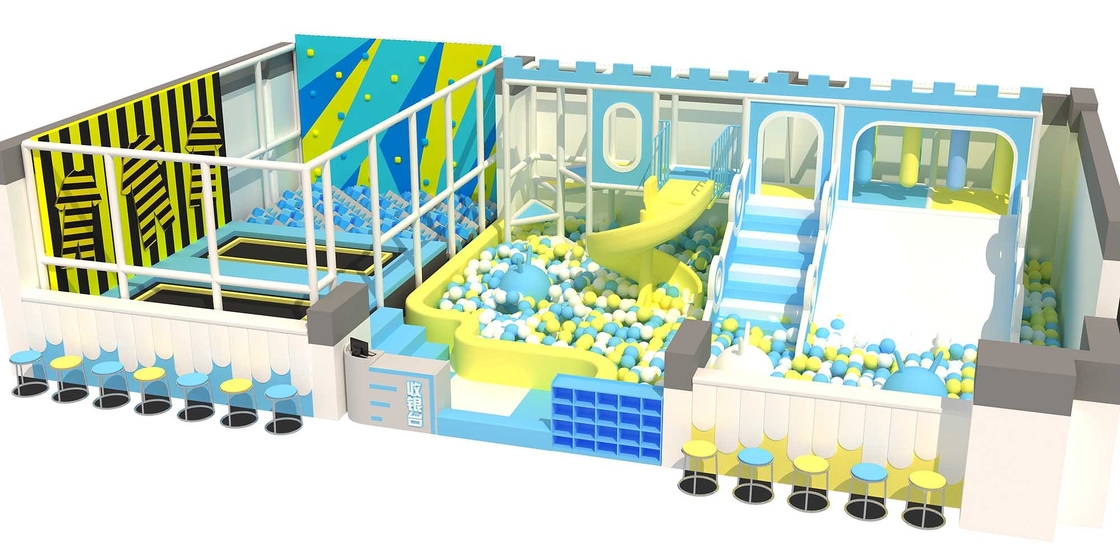 Indoor Playground Children Happy Castle Play Party Center Equipment Play Zone