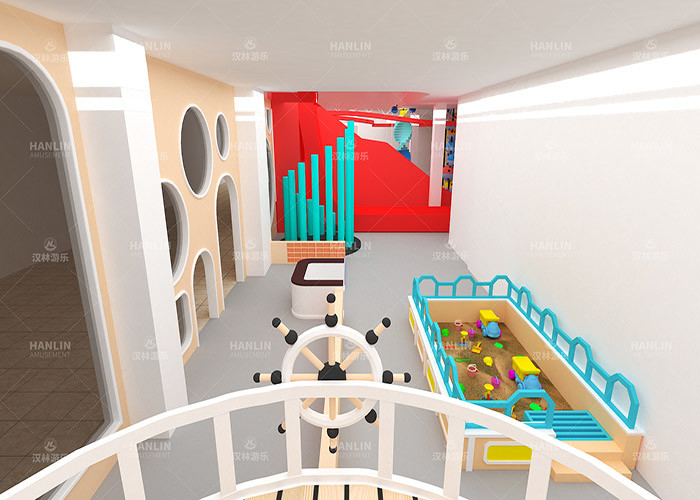 Multi-Functional Indoor Playground Equipment Children Gametime