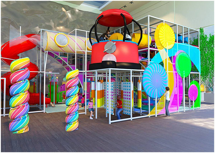 Forest Theme  Kids Amusement Equipment Indoor Playground Equipment