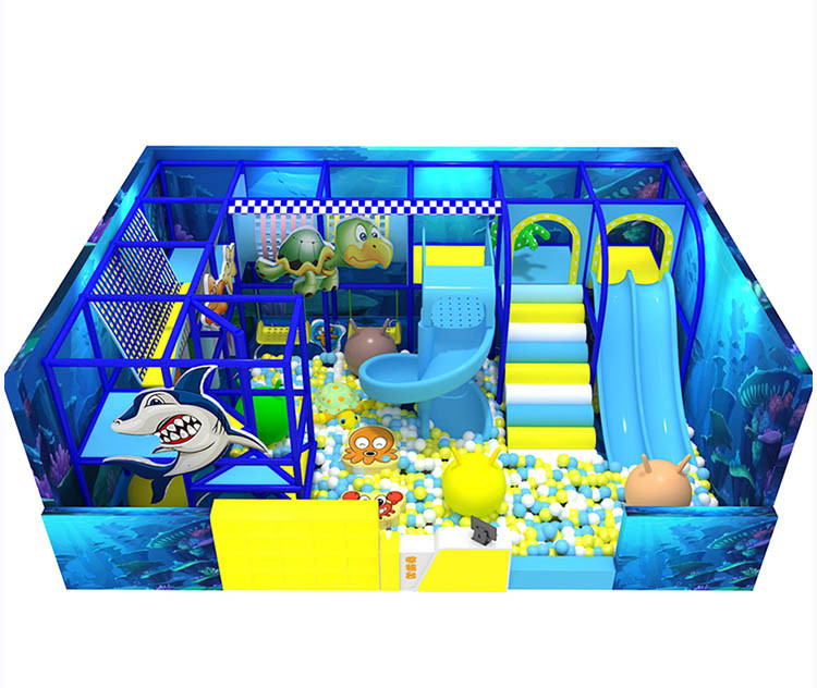 Plastic Soft Indoor Play Equipment For Toddlers Naughty Fort