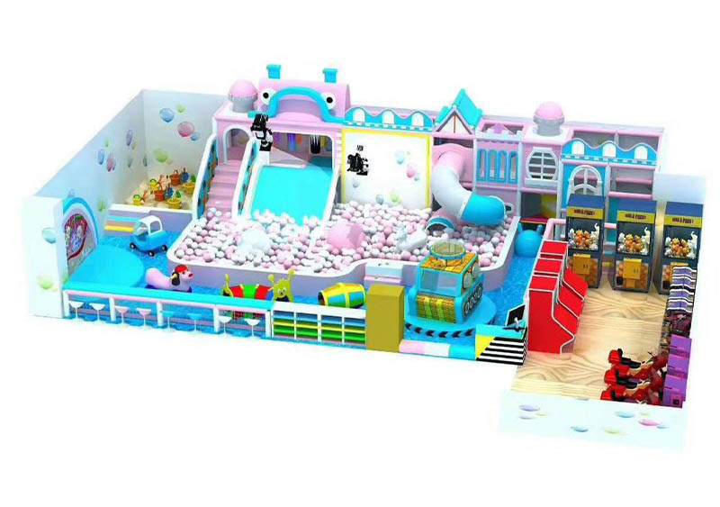 Game Theme Soft Indoor Playground Equipment Tag Interactive Play Center