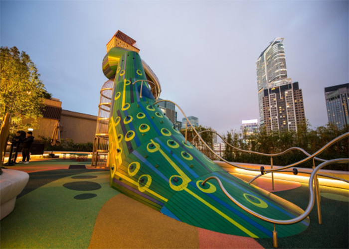 Phoenix Theme Artistic Playgrounds With Outdoor Playground Set