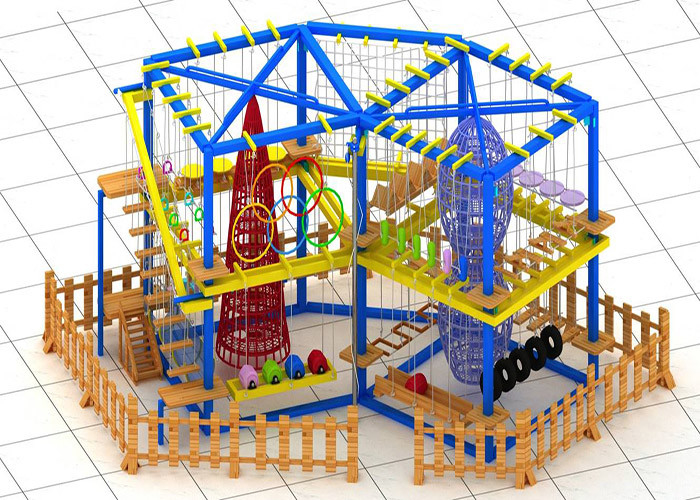 Playground Adventure  Indoor Ropes Course For Children And Adults