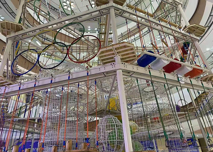 Playground Adventure  Indoor Ropes Course For Children And Adults