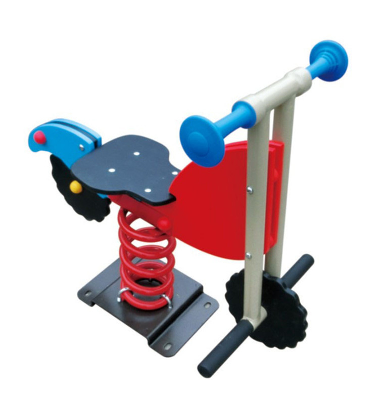 Hobbyhorse Rocking Playground Safety Preschool Outdoor Equipment PE Seats