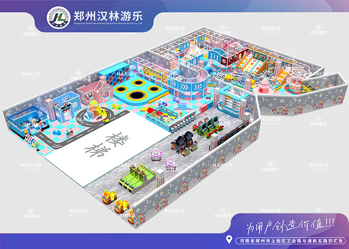 Free Design Supermarkets Indoor Playground Equpipment Customzied Play Site