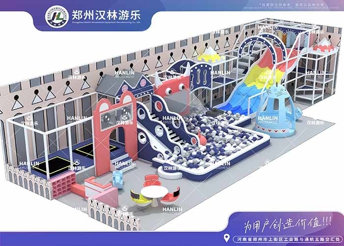 Kids Adult Big Commercial Playground Sets Indoor Play Area Solution