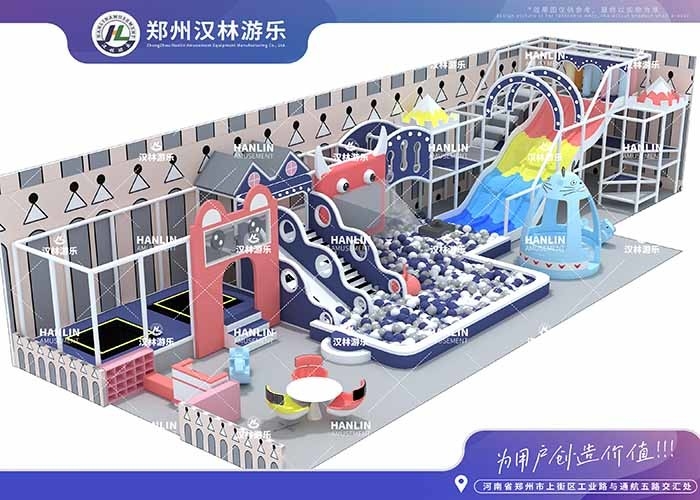 Colorful Theme Commerical Indoor Playground Equipment Soft Play Structures