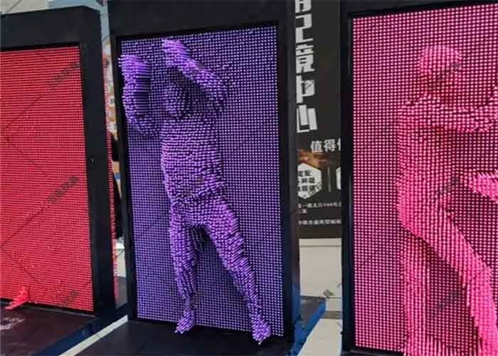 Tablero Art Pin Wall 3D Public Impression Board For Playground